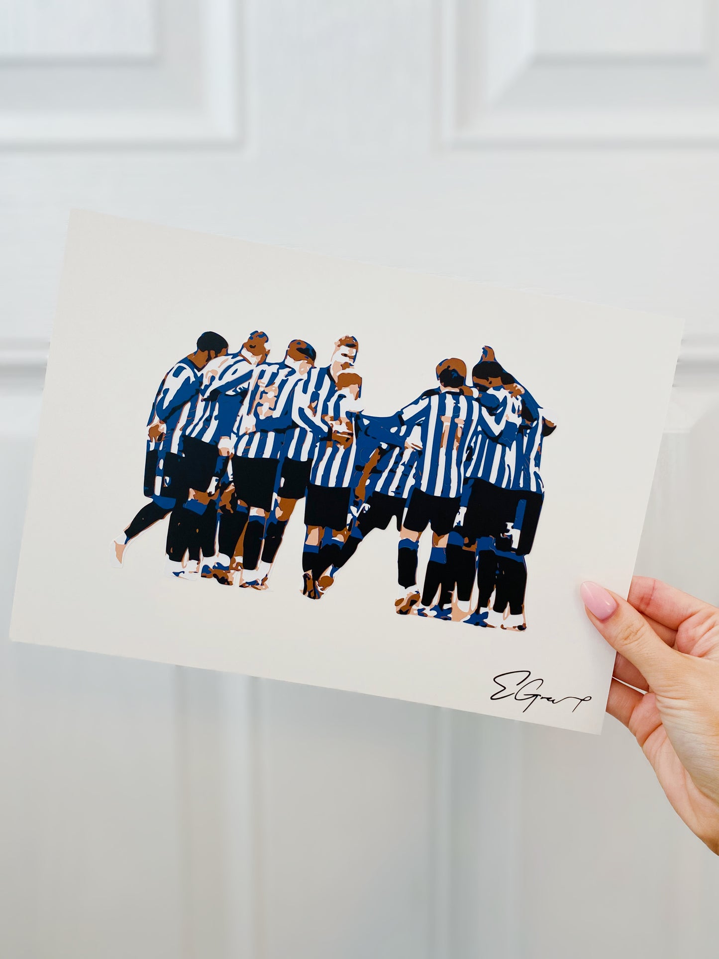 SWFC Players A4 Print