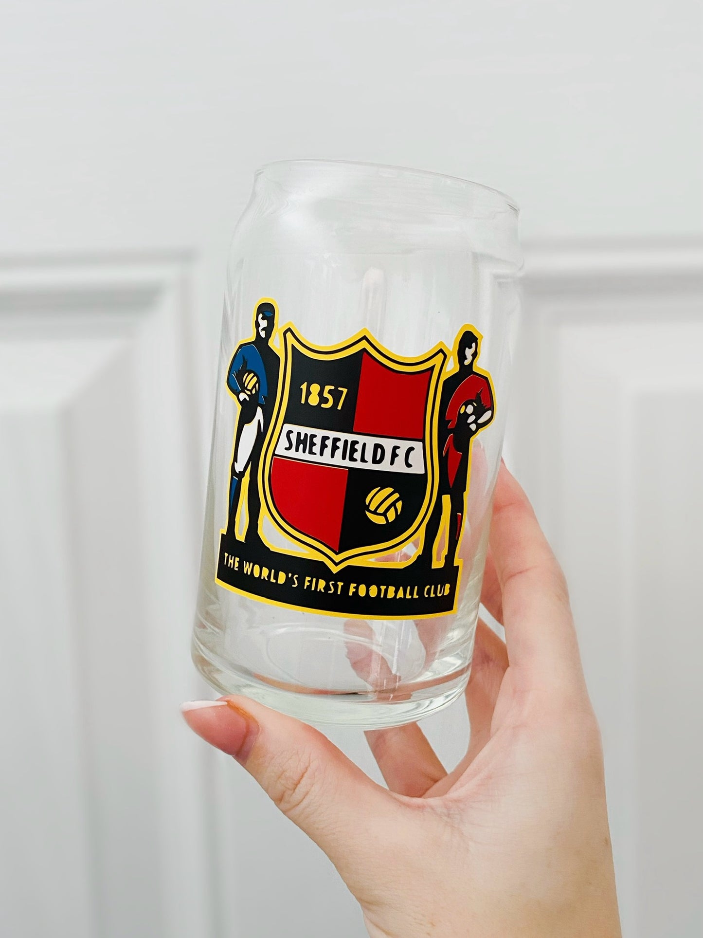 Sheffield F.C Badge Glass
