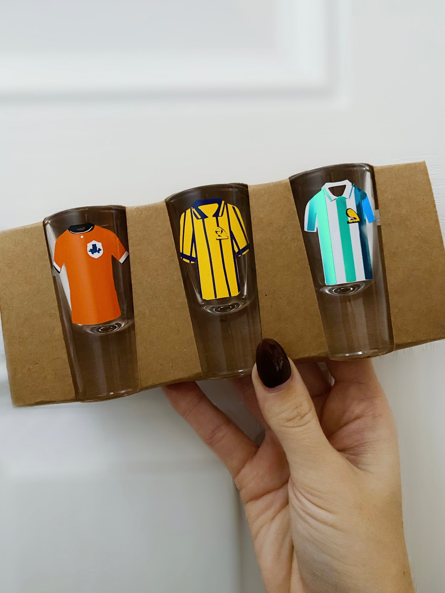 Sheffield Wednesday Retro Shirt Shot Glass Set