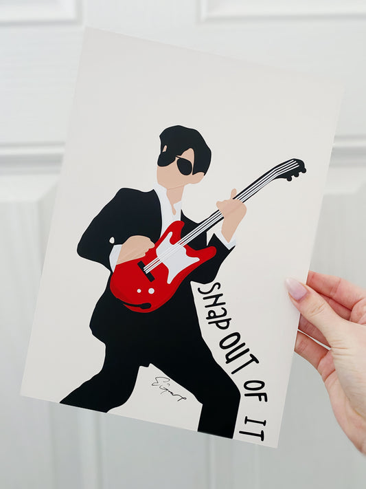 Alex Turner Snap Out Of It A4 Print
