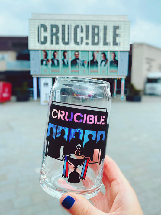 Crucible Snooker Glass